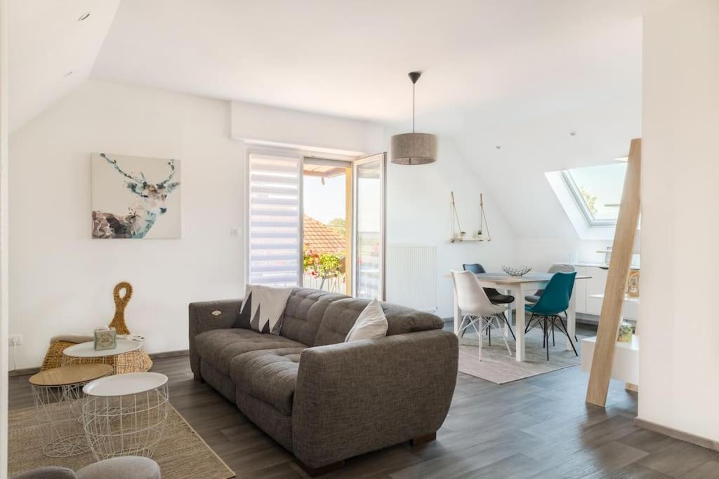 Sainte-Croix-en-Plaine Appartement Climatise 70 M2, Proximite De Colmar מראה חיצוני תמונה